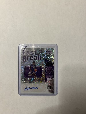 Neemias Queta 2021-22 Panini Donruss Optic Fast Break Signatures #FB-NQT Auto RC