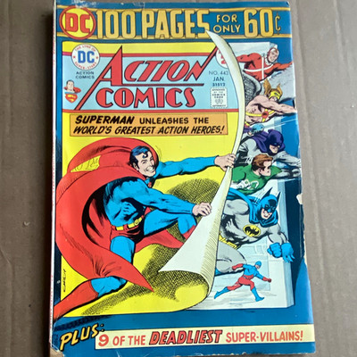 DC Comics Action Comics #443 1976 100 Pages Single Issue Comic Book Color