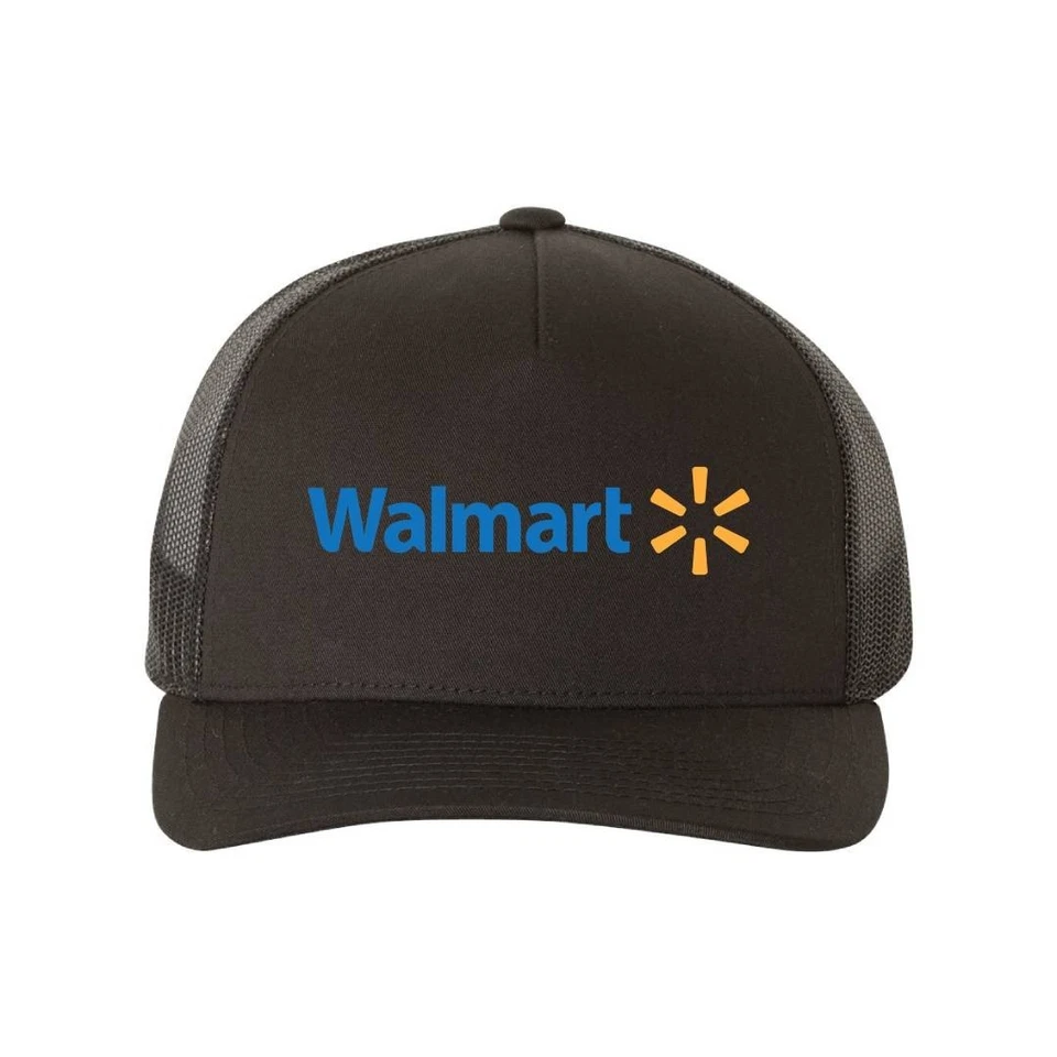 Gorra de camionero retro Flexfit 6506 logotipo Walmart tienda Wal-Mart Foto 4 de 4