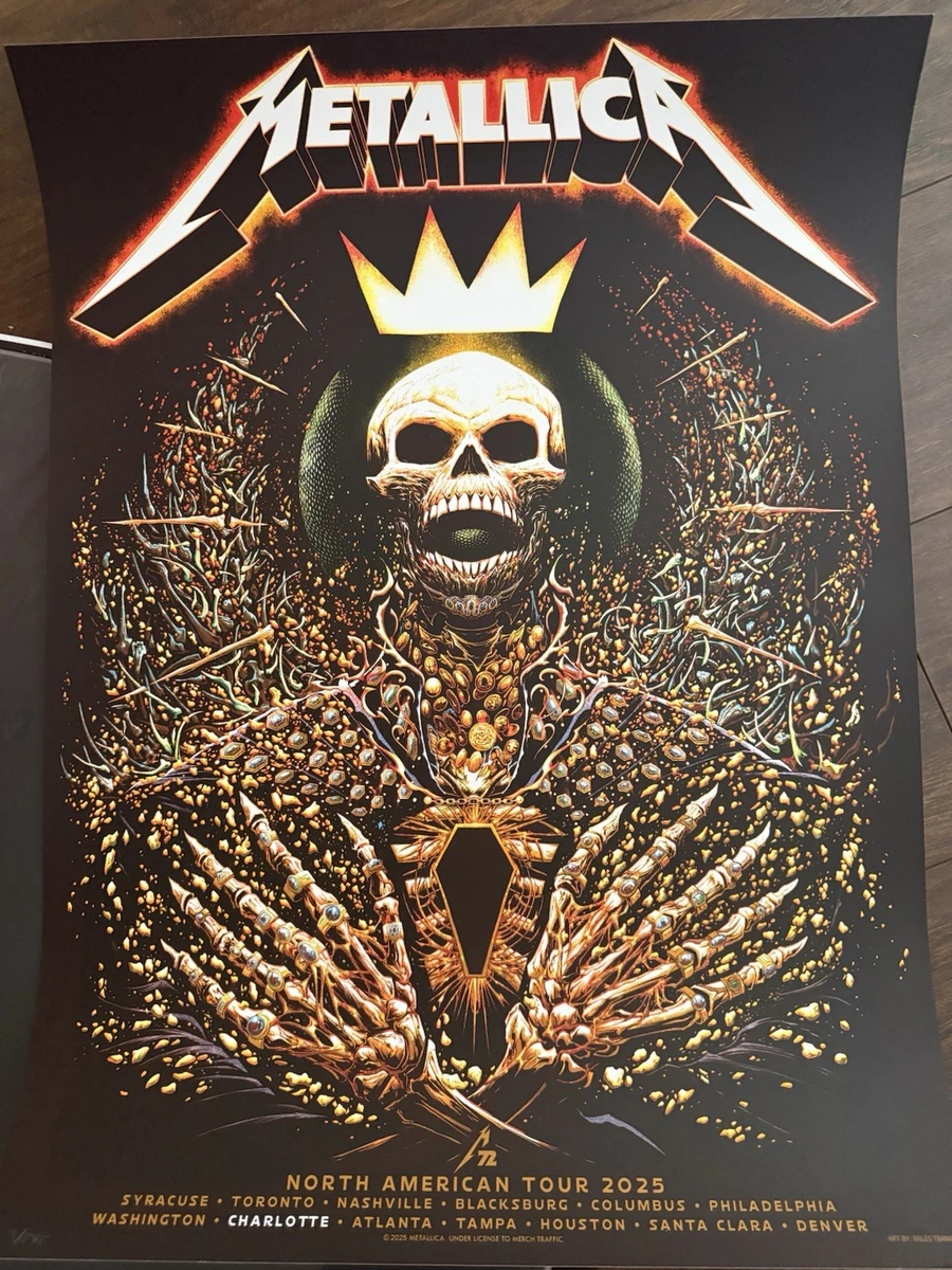 Original Metallica Concert Memorabilia for sale | eBay