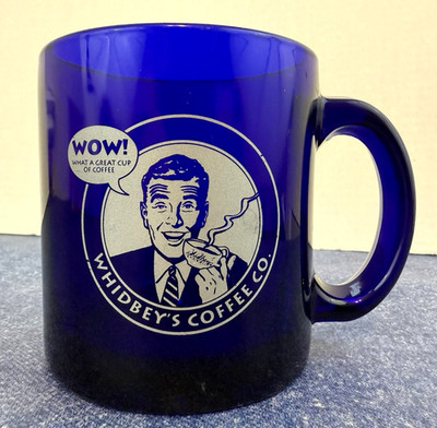 Vintage~Whidbey's Coffee Co. ''Wow! What A Great Cup Of Coffee~Mug~Made In USA