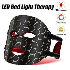 Red Light Therapy Mask 7-Color LED Face Mask Light Therapy with 850nm NIR