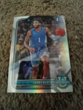 2021-22 Bowman University Leaky Black 1st Bowman base Chrome Refractor # 41