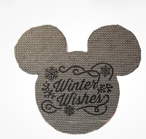 Disney's Mickey Mouse Snowflake Cat Scratcher 17" x 15" x 21" Winter Wishes