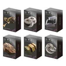 Max Difficulty LEVEL 6 Huzzle Cast Puzzle Hanayama Genuine Set of 6 jp