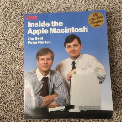 Vtg Macintosh Books: 1989 Inside the Apple Macintosh by Heid & Norton Bradygames
