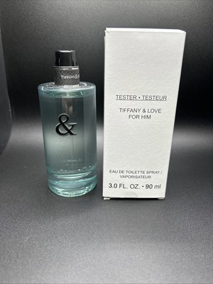  Men Tiffany & Love by Tiffany & Co For Him 3.0 oz 90 ml EDT Spray Tester