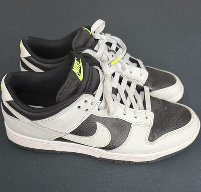 Nike Dunk Low Reverse Panda Neon FD9756-001 Black/White Volt Men s