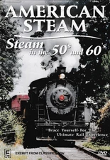 American Steam: Steam in the 50's and 60's DVD (D-0142)
