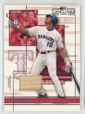Juan Gonzalez 2004 Donruss Timelines Bat #26 Texas Rangers