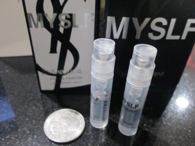 YSL Yves saint laurent MYSLF edp and le parfum version. 0.04 fl oz. Sexy!