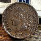 1889 Indian Cent Nice Original Choice XF CHRC