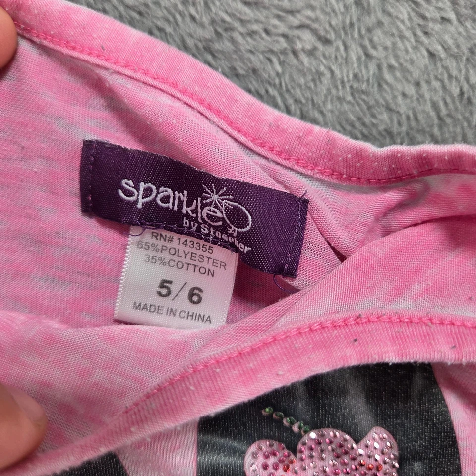 Lote de 3 Ropa Niña (2 Camisetas y 1 Legging) Talla 5-6 Foto 4 de 4