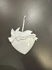 In Our Hearts Forever Personalized Christmas Ornament