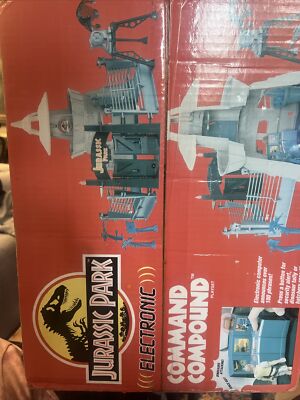 Sealed Vintage 1993 Kenner Jurassic Park Dinosaur Command Compound