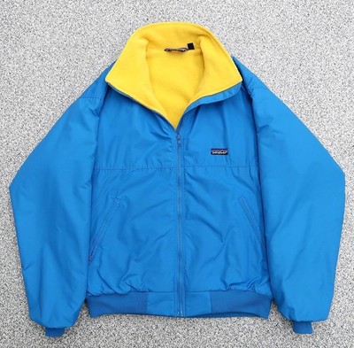 Vintage 1980s Patagonia Shelled Synchilla Jacket Size L Peacock 