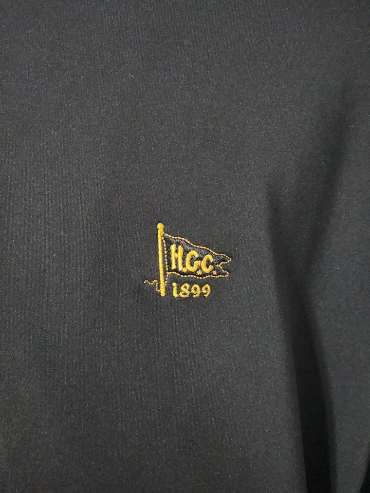 Donald Ross Golf Pullover 1/4 Zip Hackensack Club Men XL - Image 4 of 4