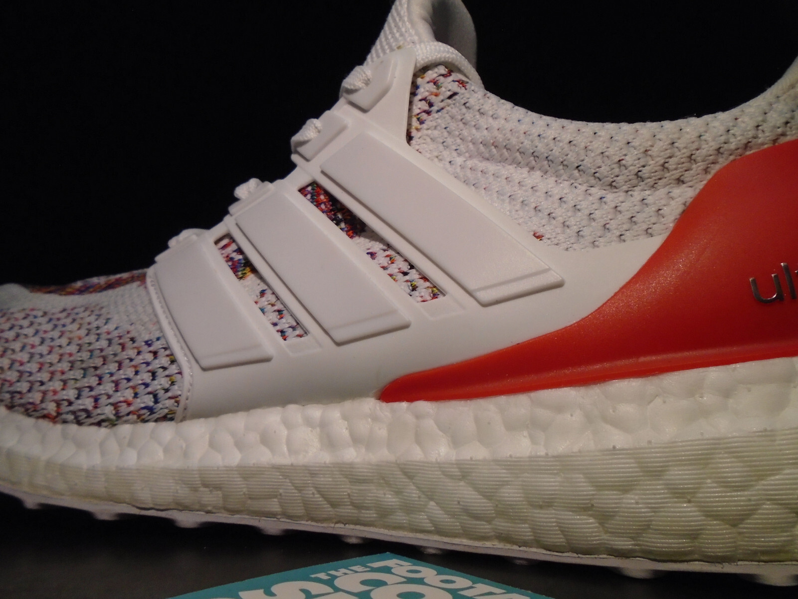 2018 ADIDAS ULTRA BOOST M 2.0 MULTI-COLOR WHITE RED NMD R1 BB3911 13 image 8