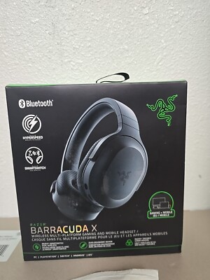 New Razer Barracuda X 2022 Edition Wireless Gaming Headset RZ04-04430100-R3U1