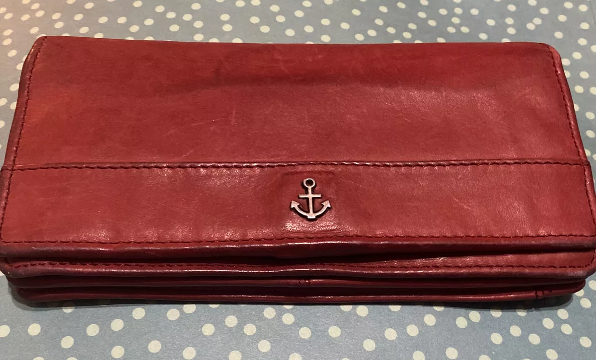 Red Genuine Leather Wallet