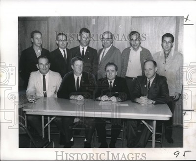 1967 Press Photo Representatives of Lions International Region 3, West Bank