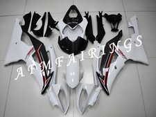 Pearl White Grey ABS Injection Mold Bodywork Fairing Kit for YZF R6 2008-2016