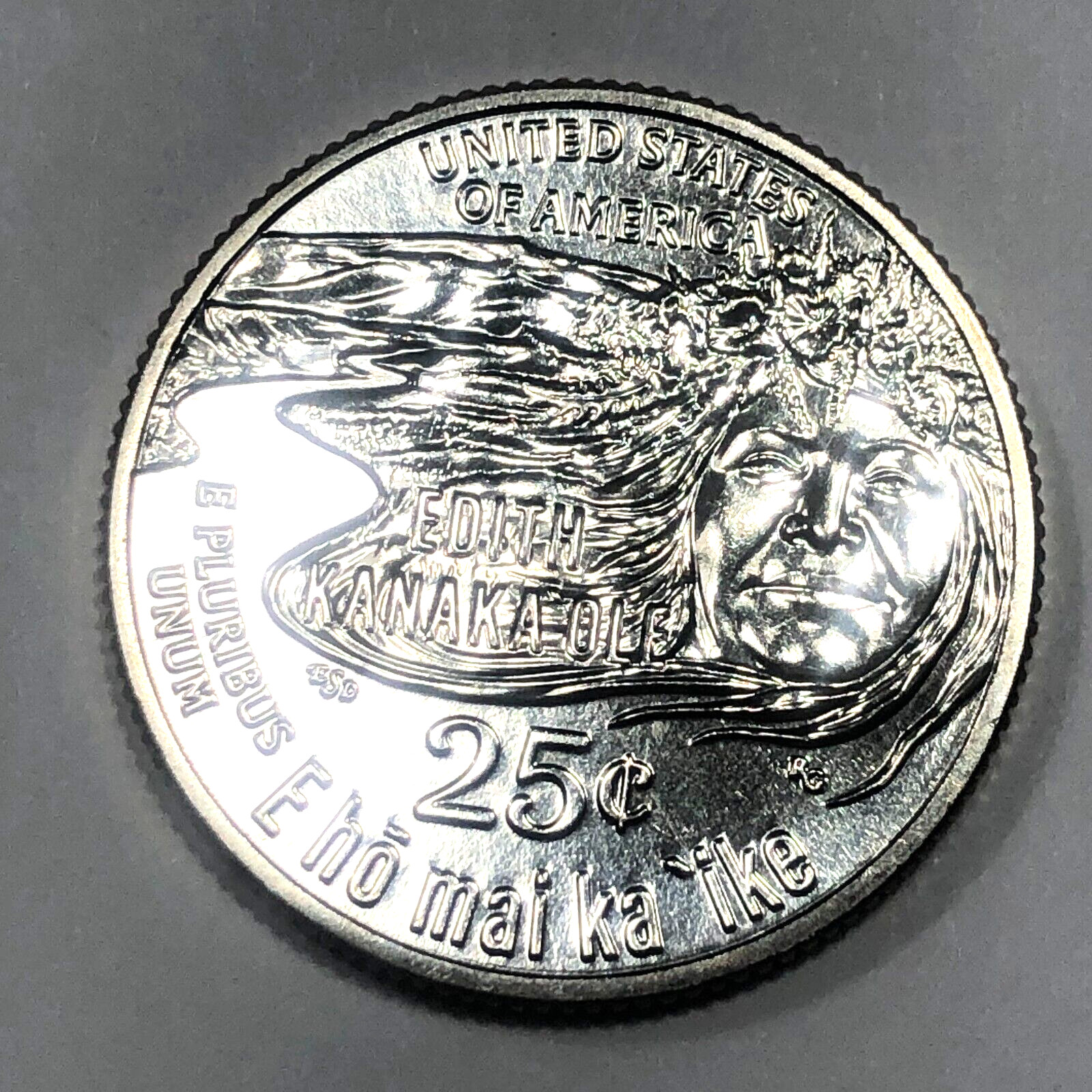 2023-S  Edith Kanaka'Ole American Women's Quarter Dollar