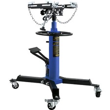 1100 LBS 2 Stage Hydraulic Transmission Jack w/360°Swivel Wheel Lift Hoist