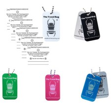 5 X Geocahing Travelbug  Remorque Qr Code traveltag geocoin Vous Pouvez les