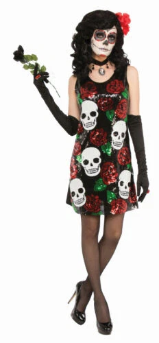 Forum Dress Women's Day of the Dead Costumes