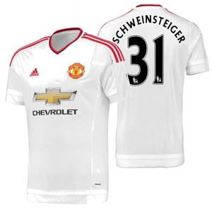 Adidas Bastian Schweinsteiger Manchester United Entfernt Trikot 2015 16 Ebay