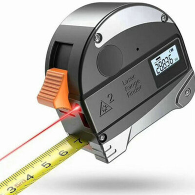 40M Laser Measuring Tape Retractable Digital Electronic Roulette Tape Measure