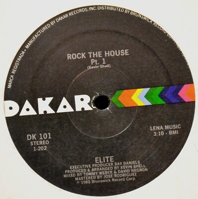 12  Eiite DAKAR 101 Rock the House Parts 1 and 2 Mint-