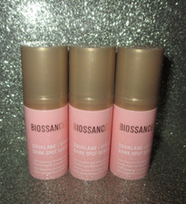 3 x Biossance Squalane  Vitamin C Dark Spot Serum Pink Tube 0.33 fl.oz. 10 ml.