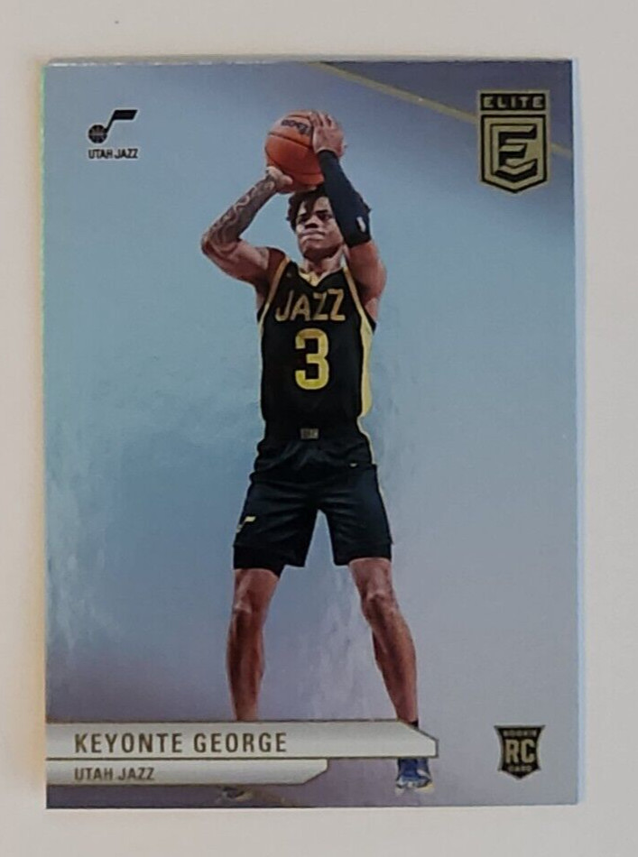 KEYONTE GEORGE - 2023-24 Panini Donruss Elite #221 ROOKIE Jazz
