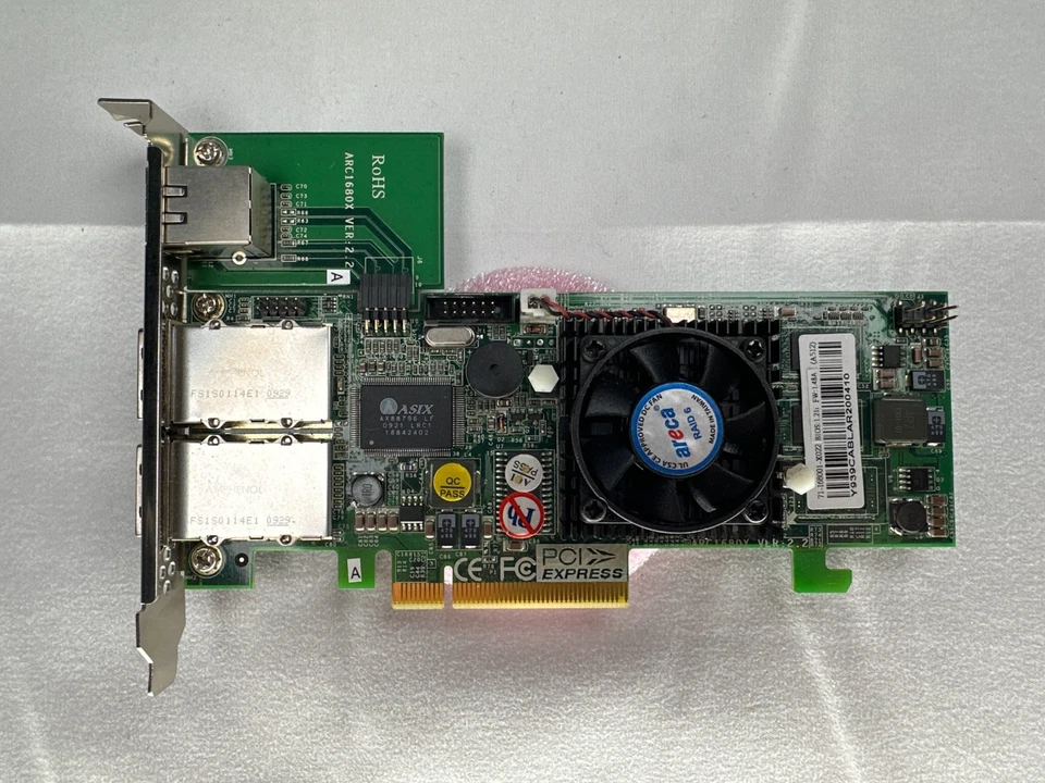 Areca ARC-1680X VER 2.2 (71-168001-X022) SAS RAID Controller PCIe Full Height Br - Image 2 of 4