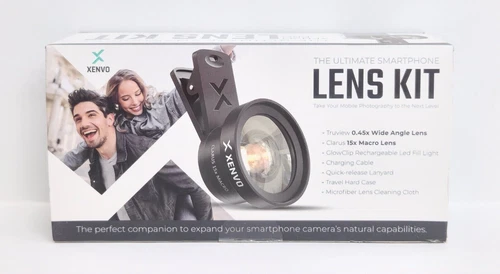Xenvo Pro Ultimate Smartphone Lens Kit - 0.45x Wide & 15x Macro-New