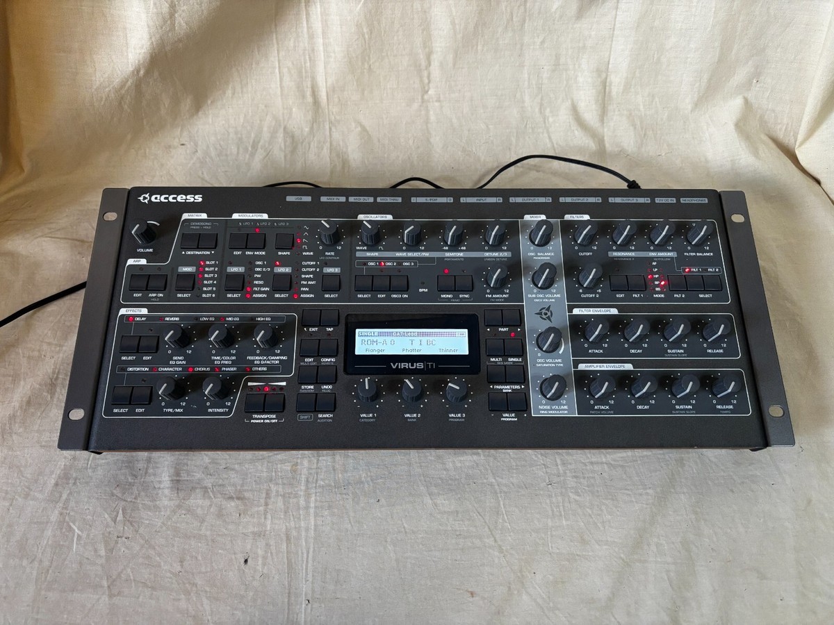 access virus ti2 desktop 美品　4月中まで Access Virus TI2 Virtual Analog Synthesizer - Perfect Circuit