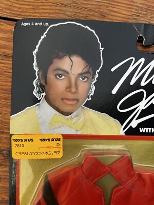 MOSC Vintage 1984 Michael Jackson Authentic Stage Doll Outfit