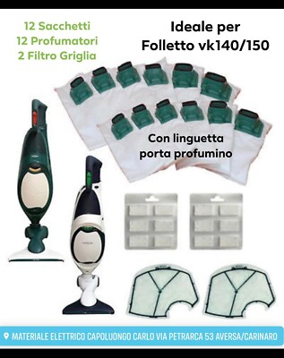 Sacchetti Folletto Vk 150 | Confronta prezzi