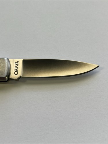 Taiyo Lockback Folding Knife Japan 1980s - Picture 2 of 14