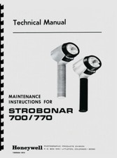 Honeywell Strobonar 700 and 770 Service Repair Technical Manual
