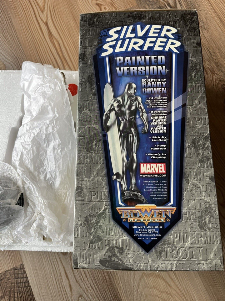 SILVER SURFER : statue MARVEL / Randy Bowen - Collection