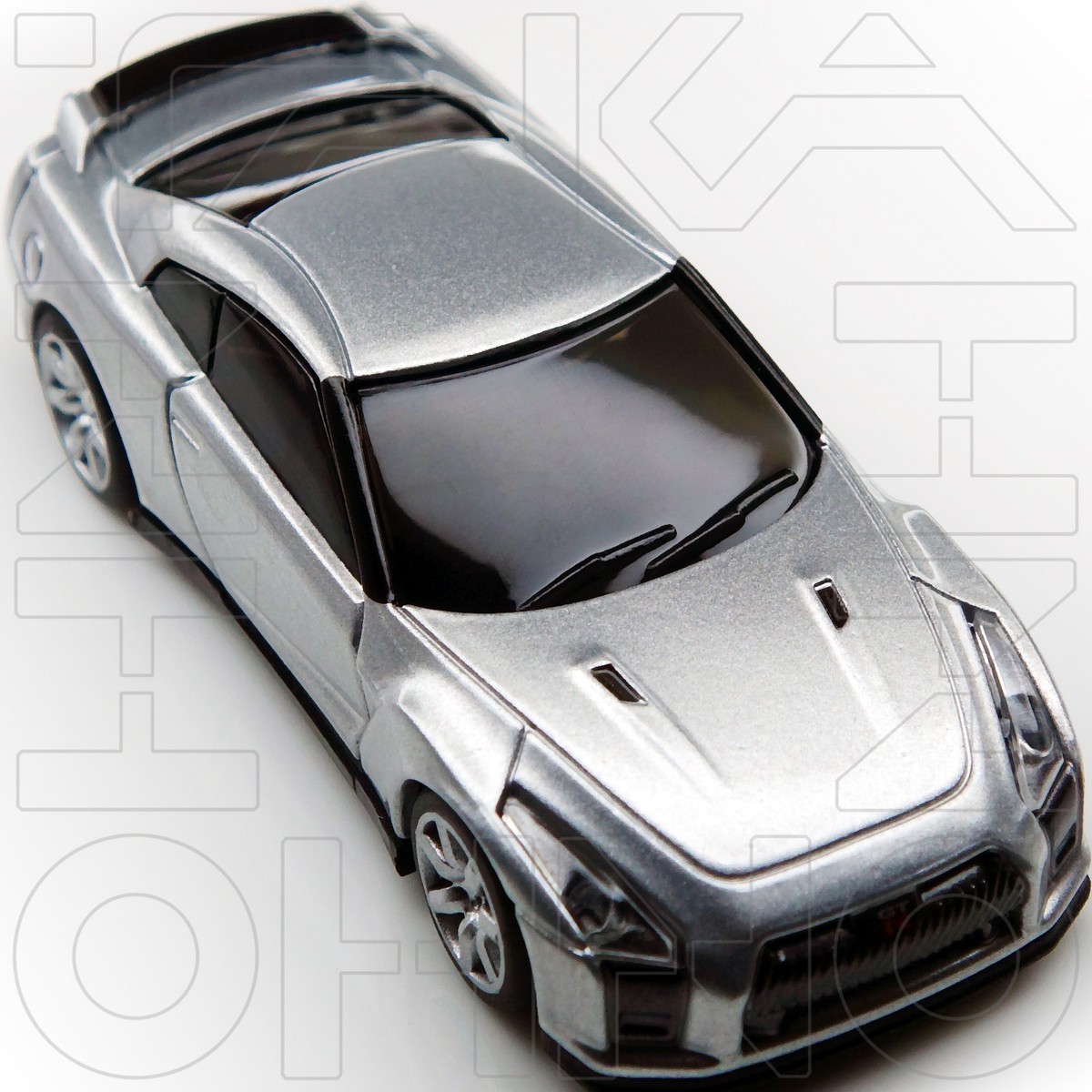 ミニカー TOP SECRET R35 1/43 SCALE MODEL SILVER Nissan GT-R R35 Silver 1/43 Diecast Model Car by Road Signature