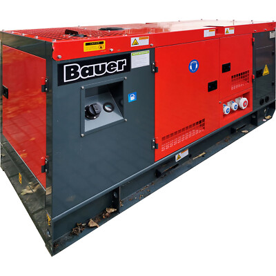 Bauer GFS-40 ATS 40 kW Diesel Notstromgenerator Notstromaggregat Stomgenerator 