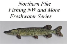 Northern Pike Hat or Lapel Pin - Freshwater Series