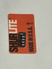 Shurlite Single Flint Renewals 3011X, 5 Per Holder, Pack of 1 Holders US Made