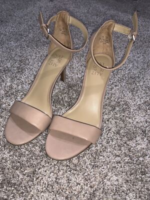 Naturalizer Women's Bristol Heeled Open Toe Creme Brulee Sandal