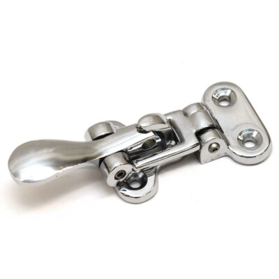 Perko Boat Hold-Down Clamp Latch 1108DP0CHR | Lockable 4 1/2 Inch