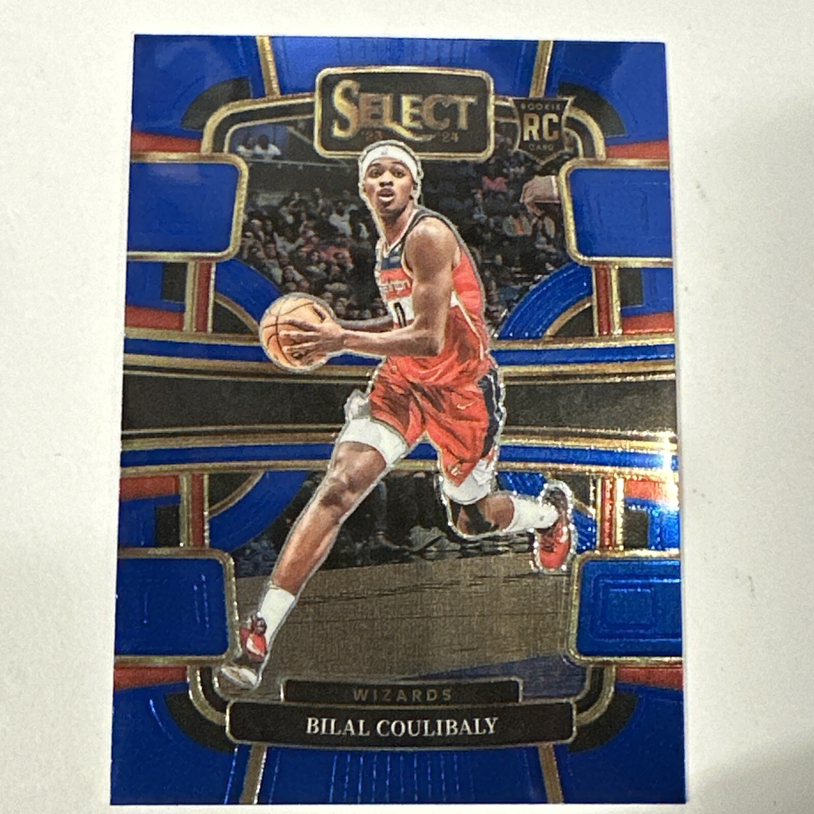 2023-24 Panini Select BILAL COULIBALY Concourse Blue Silver Prizm ROOKIE #97 RC